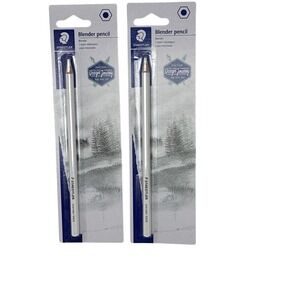 Staedtler Design Journey Blender Pencil 5426 White Wax Based Lot of 2 NEW‎